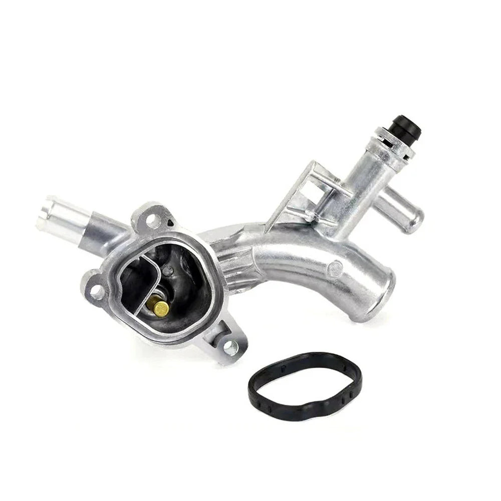 Aluminum Water Outlet Thermostat Housing for Chevy Cruze Sonic Trax (2011-2021)