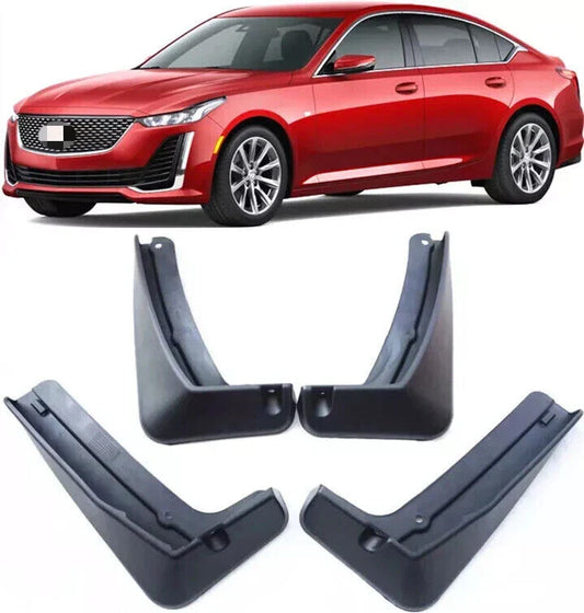 4Pcs Molded Splash Guards Mud Flaps Fender for CADILLAC CT5 (2020–2025)