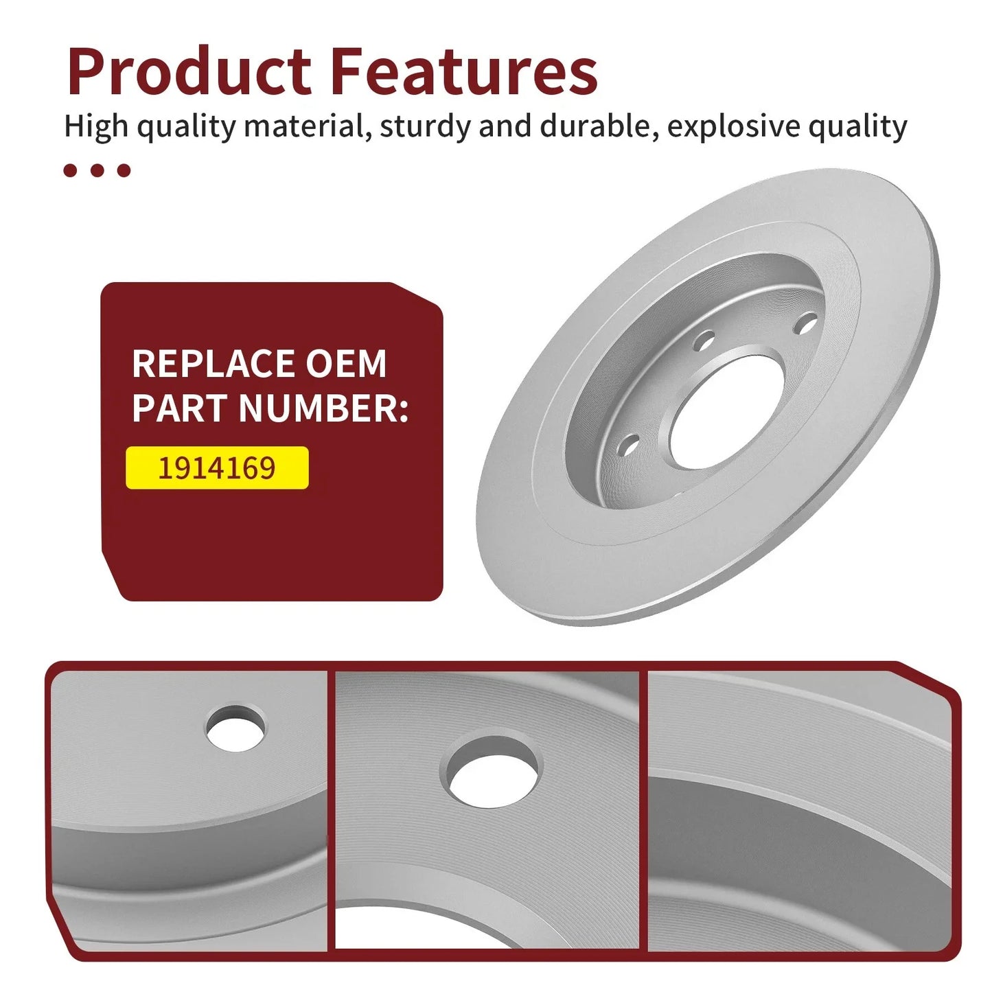 Rear Brake Rotor for Polair XPEDITION ADV 5 / XPEDITION XP 5 (2024–2025)