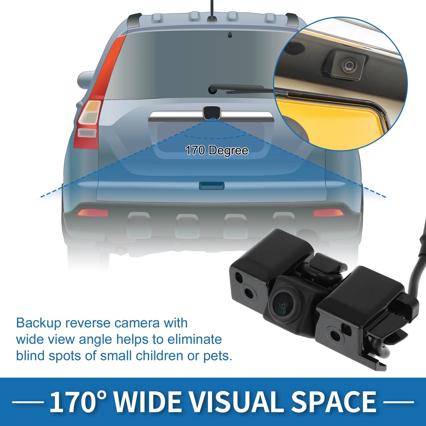 Rear View Park Assist Backup Camera 22803702 for Chevrolet Cheyenne (2014–2015)