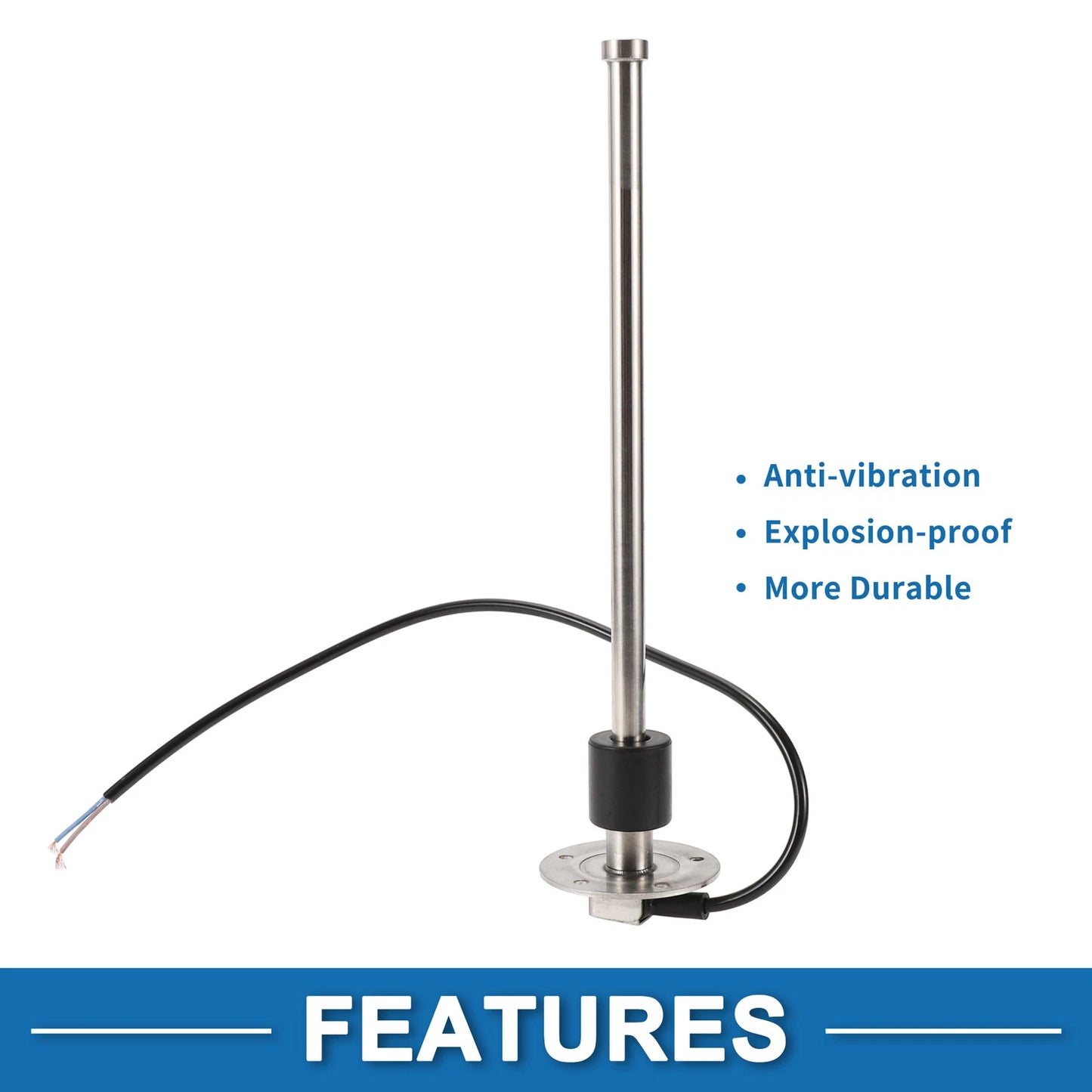 Fuel Sending Unit and Gauge Kit 240-33 Ohm for Boat Car Vehicle