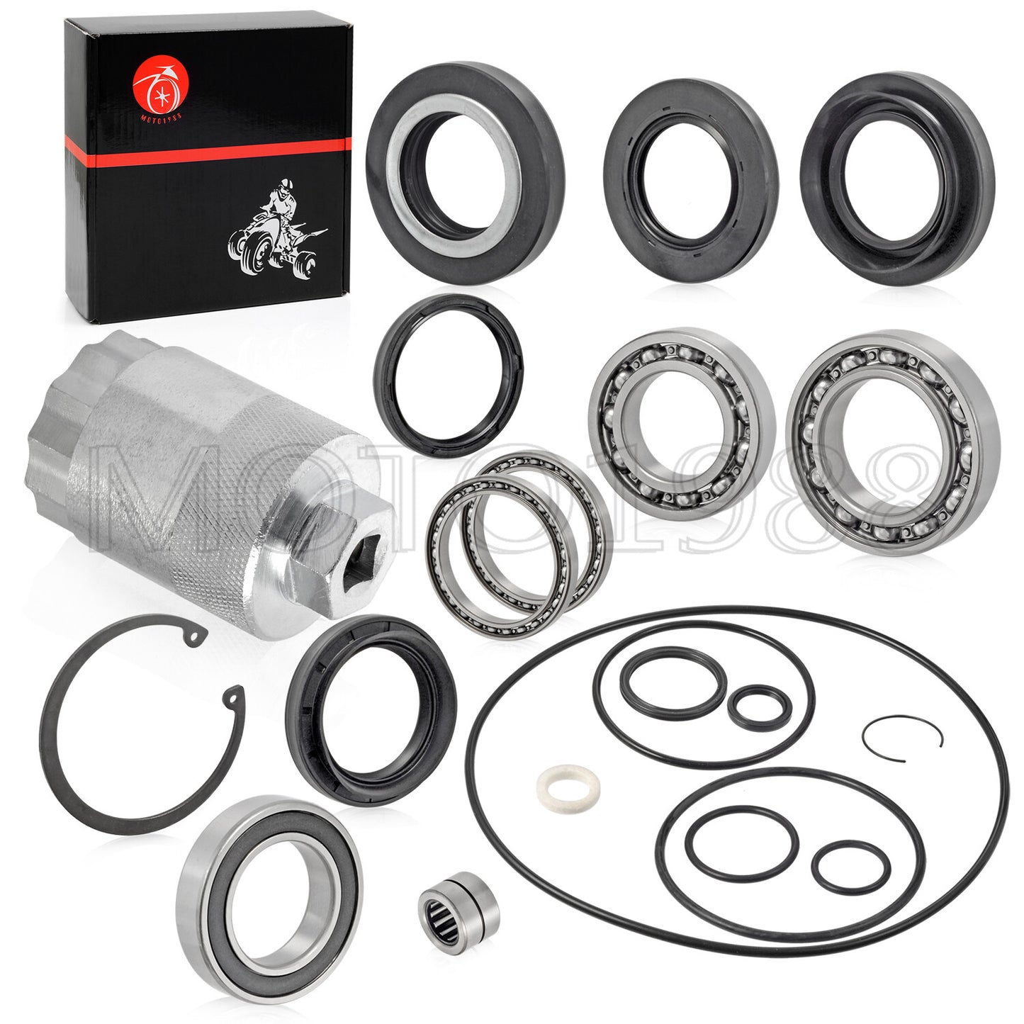 Rear Differential Bearings Seal Pinion Tool for Honda Rancher TRX420 (2007–2023)