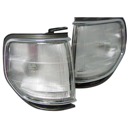 LH+RH Corner Park Lights Pair for Toyota Landcruiser 80 Series (1990–1997)