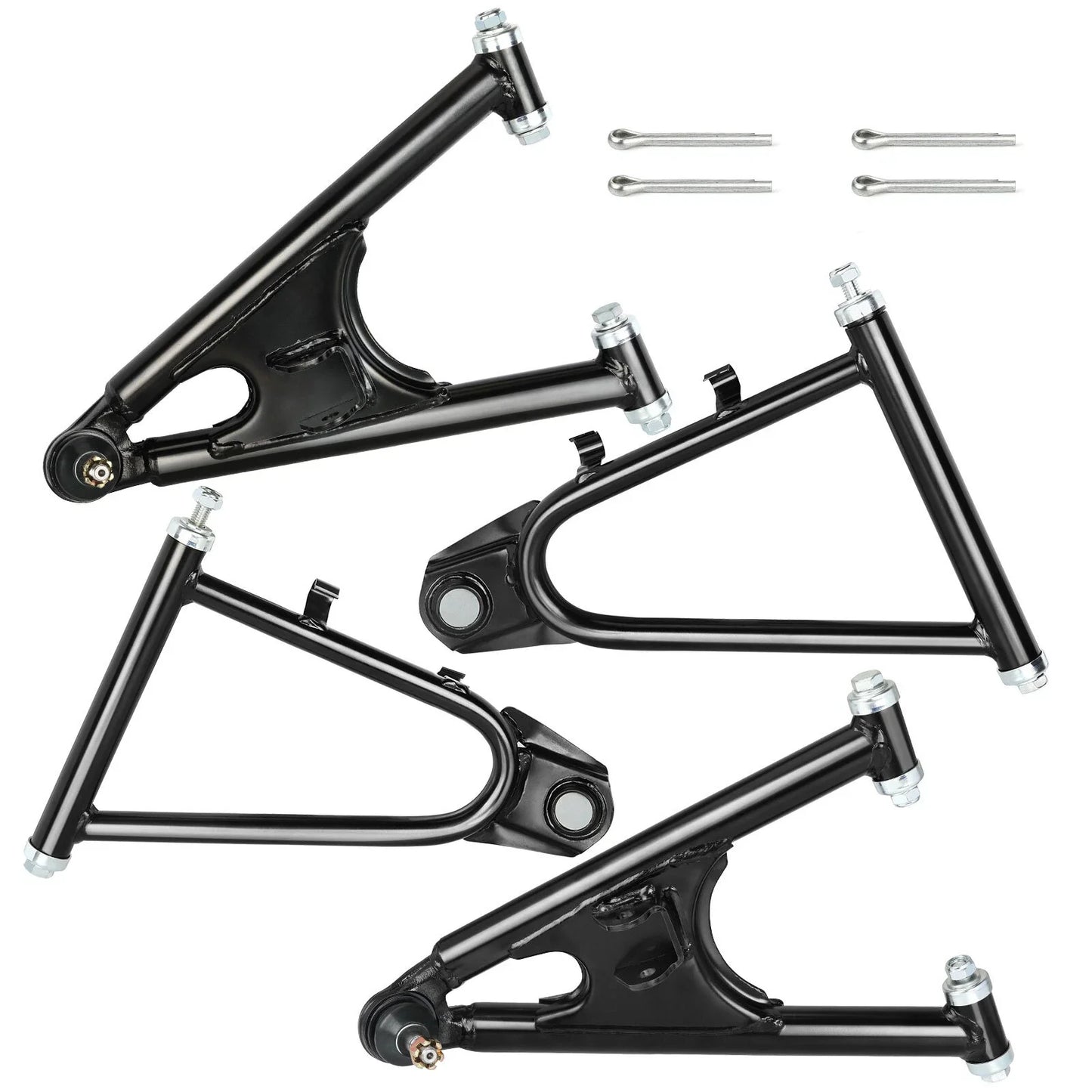 Front+Lower Control Arm Set + Bolts + Caps for Yamaha Banshee (1987–2006)