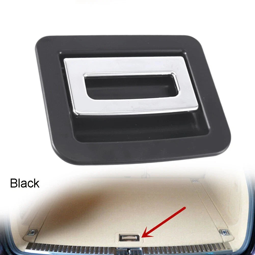 Black Trunk Floor Handle Cover for Porsche Cayenne