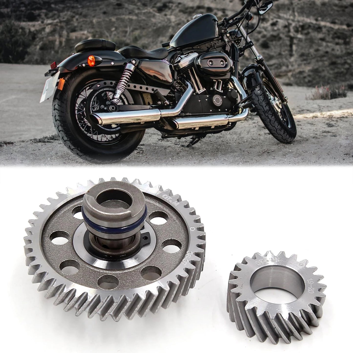 Steel Camshaft Timing Gear for Honda CG125 (2000–2023)