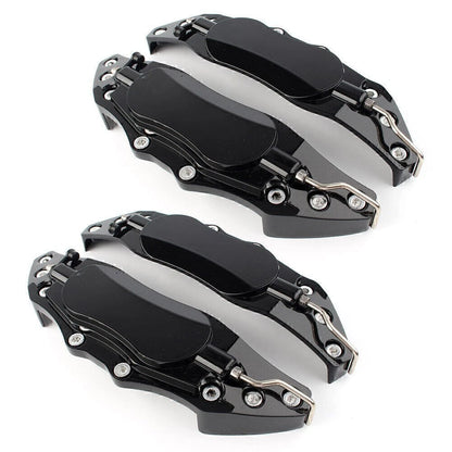 Set of 4 Metal 3D Brake Caliper Covers for Universal Fit (10.5")