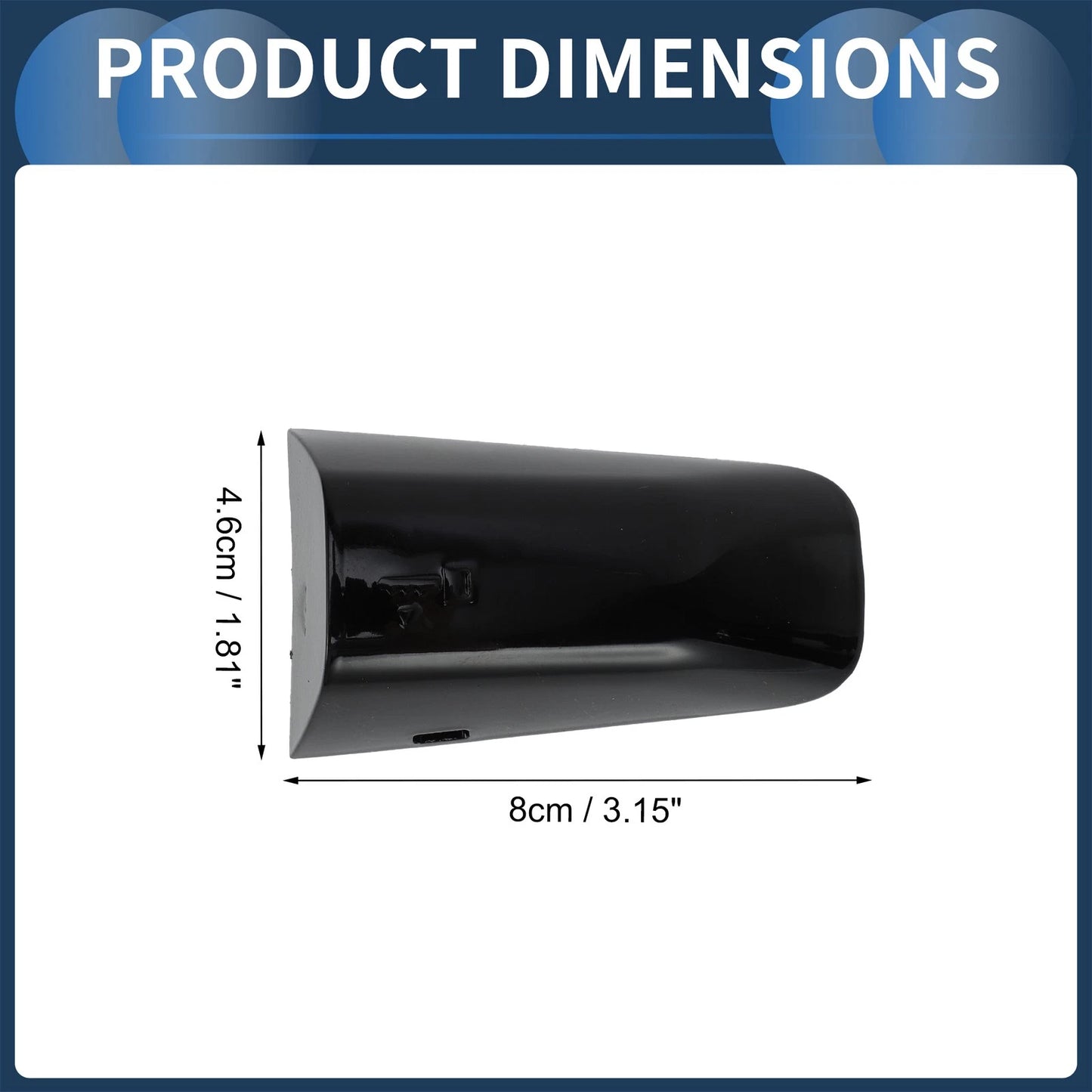 Door Handle Cover Front Left No.LR048299 for Land Rover Range Rover (2011–2019) Black