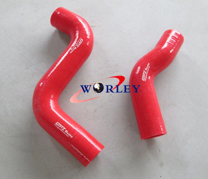 BLUE Radiator Silicone Hose for Toyota Hilux KZN130GW 1KZTE Diesel (1993-1996)