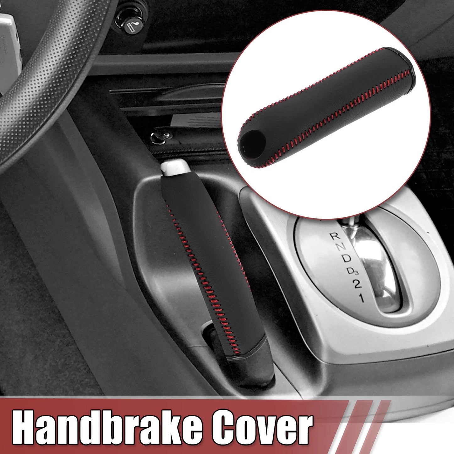 Faux Leather Handbrake Cover for Subaru Impreza Outback Legacy (2008–2017)