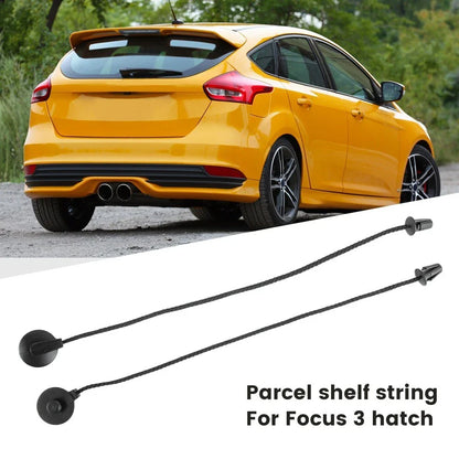 2 x Rear Trunk Shelf String for Ford Focus Hatchback (2012–2017)