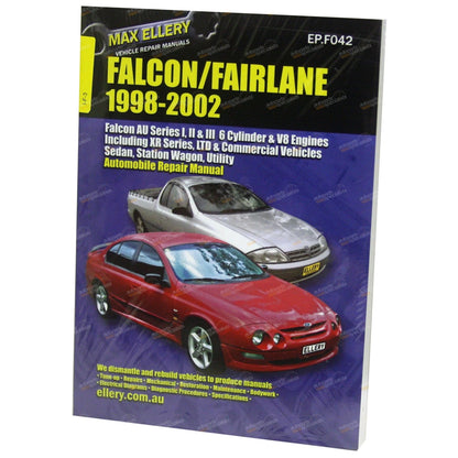 Workshop Manual for Ford AU Falcon XR6 XR8 (1998–2002)