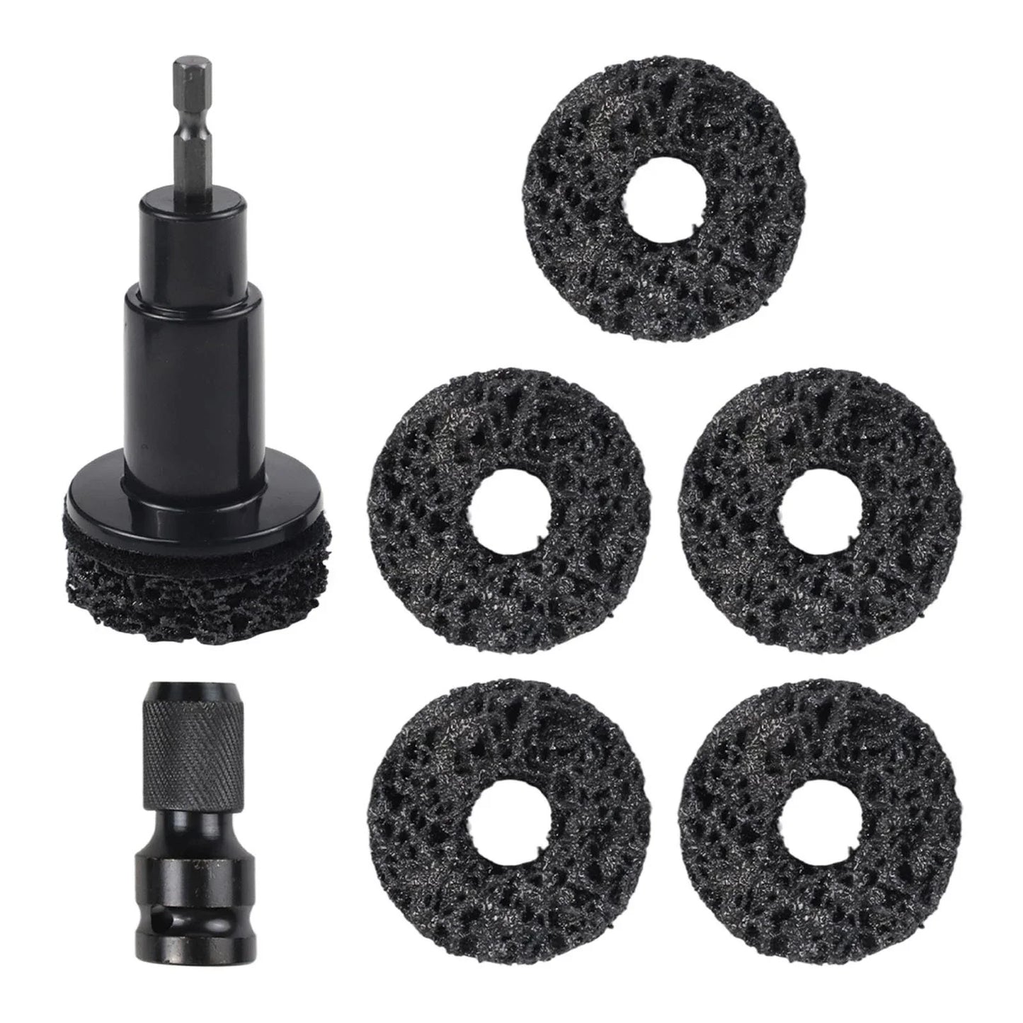 8pcs Rust Removal Tools for Brake Discs and Hub Shafts
