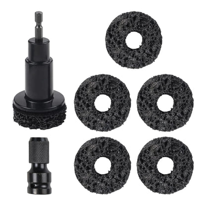 8pcs Rust Removal Tools for Brake Discs and Hub Shafts