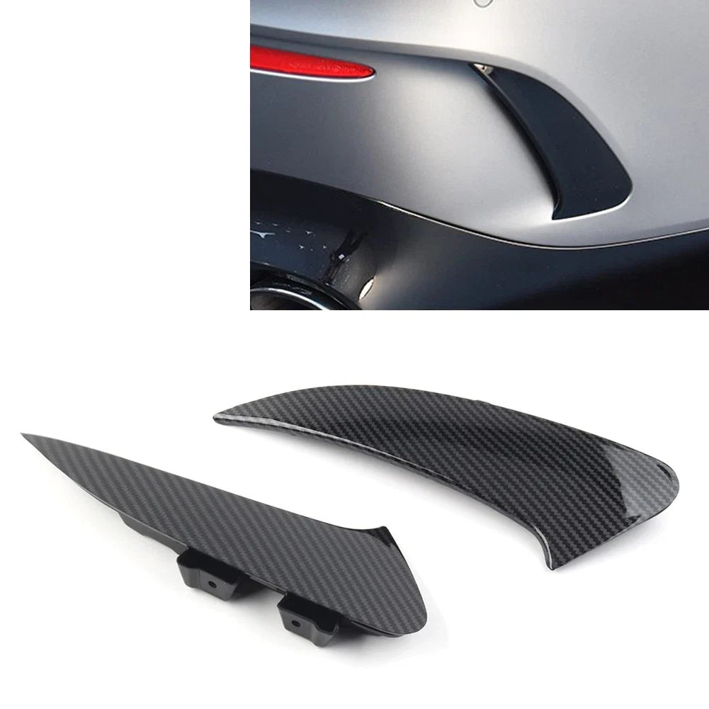 Rear Bumper Splitter Spoiler Canard Air Vent for Mercedes Benz CLA (2020-)