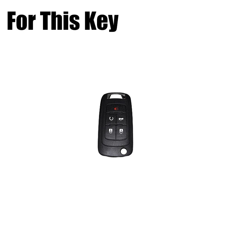 Leather Car Remote Key Case Cover for Buick Lacrosse Regal Encore Verano