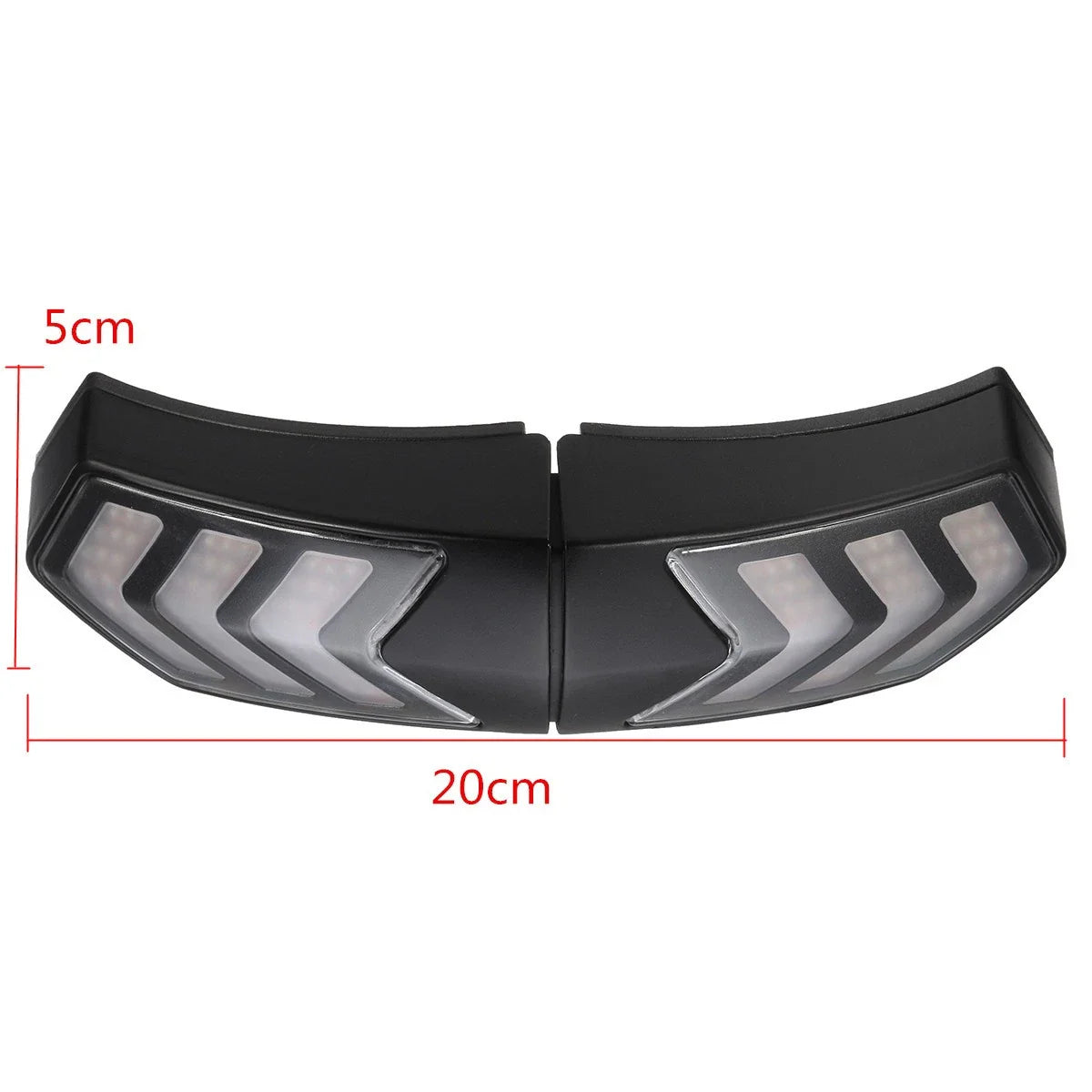 Wireless Turn Signal Brake Light for Motorcycle Helmet LED Safety Warn Lamp