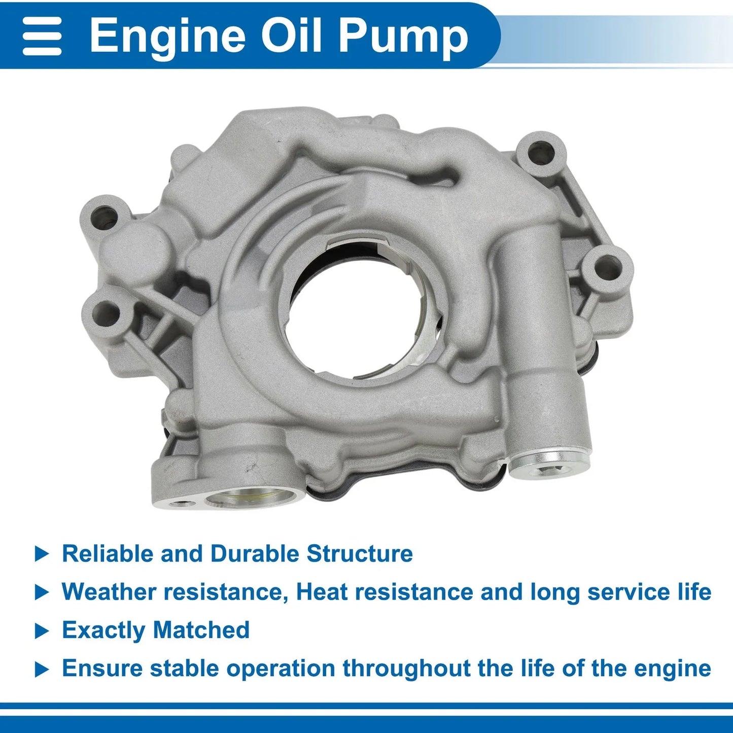Engine Oil Pump for CHRYSLER 300 2009-2023 - High-Pressure Performance Pump