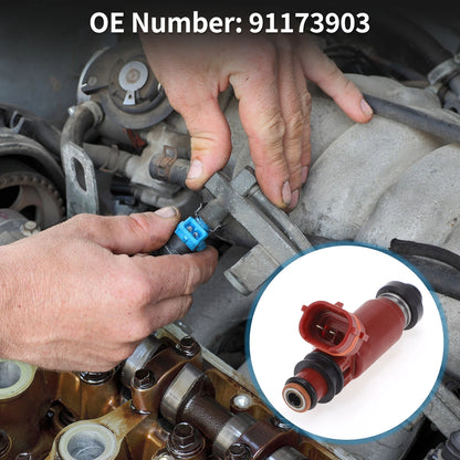 Fuel Injector No. 91173903 for Chevy Metro LSi 1.3 (1998–2001) 1 Pc Red