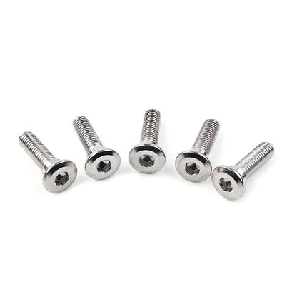 5 x M8x30mm Ti Hex Socket Bolts for Disc Brake Rotor Fasteners