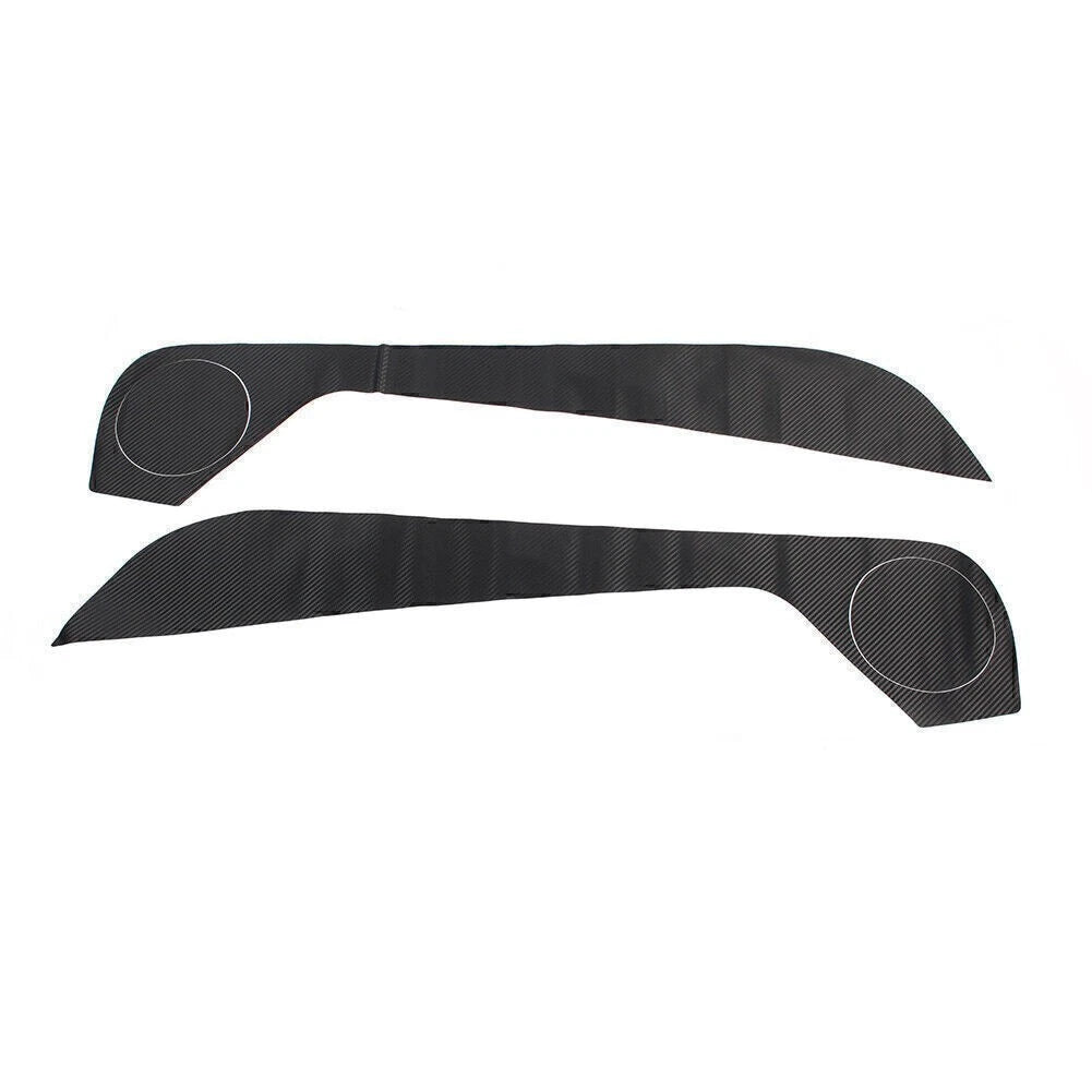 Car Door Anti Kick Pad Protection Cover Trims for Ford Mustang (2015–2022)