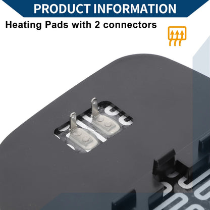 Heated Left Side Mirror Glass for Honda Accord (2008–2012)