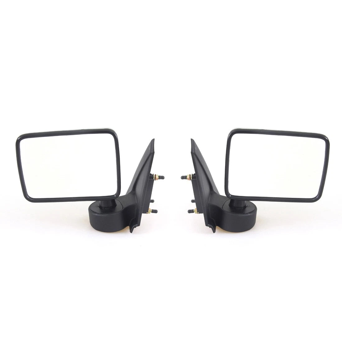 Chrome Door Mirror Pair for Mitsubishi L200 Triton (1986–1996)