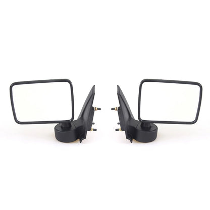 Chrome Door Mirror Pair for Mitsubishi L200 Triton (1986–1996)