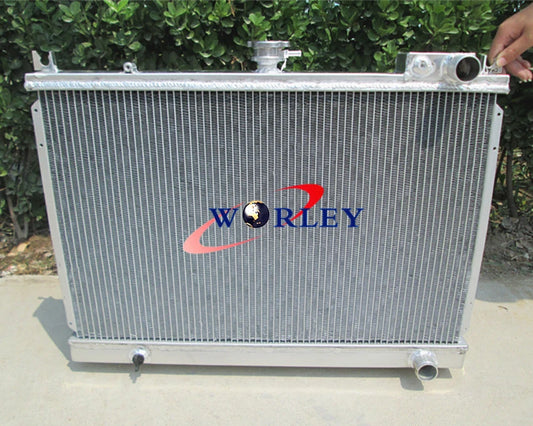 Aluminum Radiator with Fans for Nissan Skyline R31 (1985–1990)