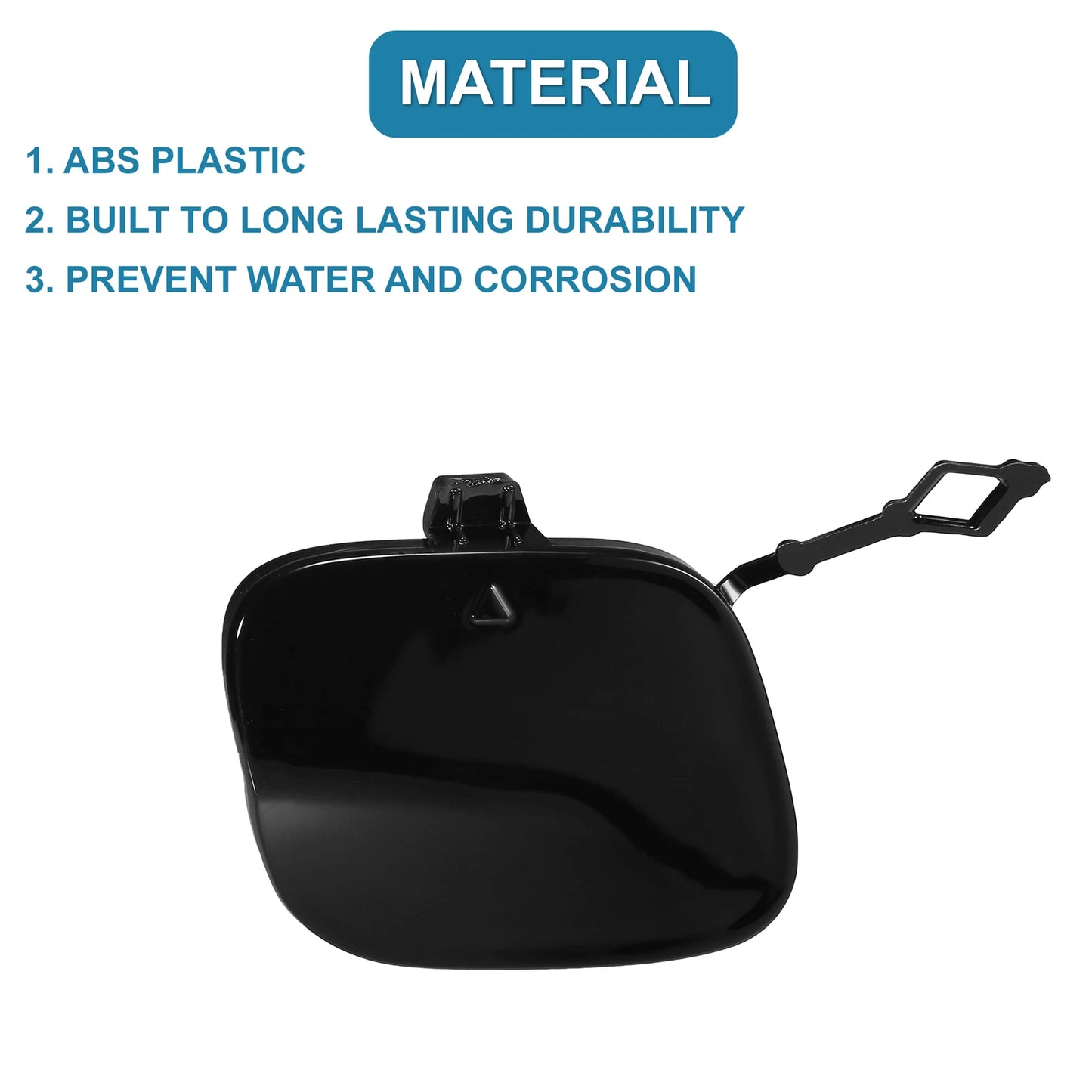 Tow Hook Cover for Mercedes-Benz GLB250 (2020–2022) Bright Black