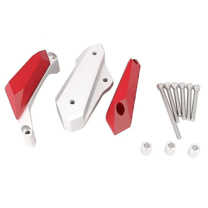Red Frame Slider Pad Engine Crash Protector for Yamaha R25 R3 (2015-2016)