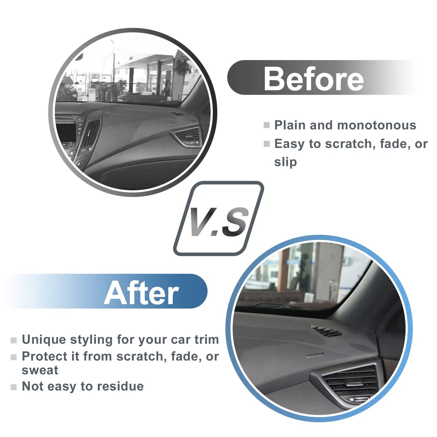 Air Condition Outlet Vent Trim Cover Frame for Hyundai Veloster (2012–2017)