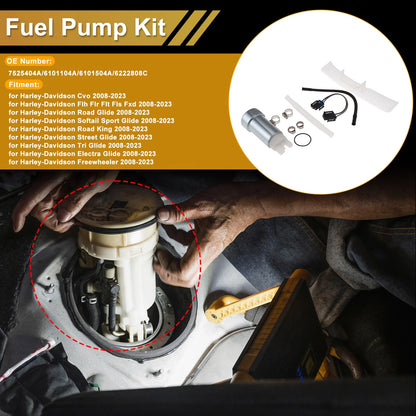 Set of 2 Fuel Pumps for Harley-Davidson Cvo (Replaces 7525404A)
