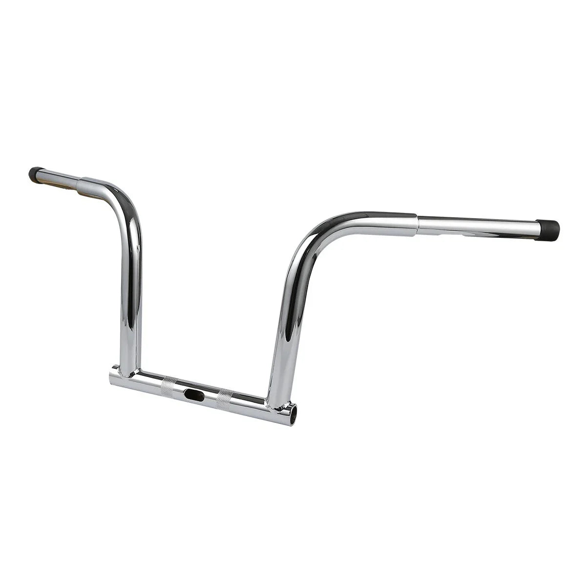 12" Chrome Rise Handlebar for Harley Dyna FXDB, Fat Bob FXDF (2006-2017)