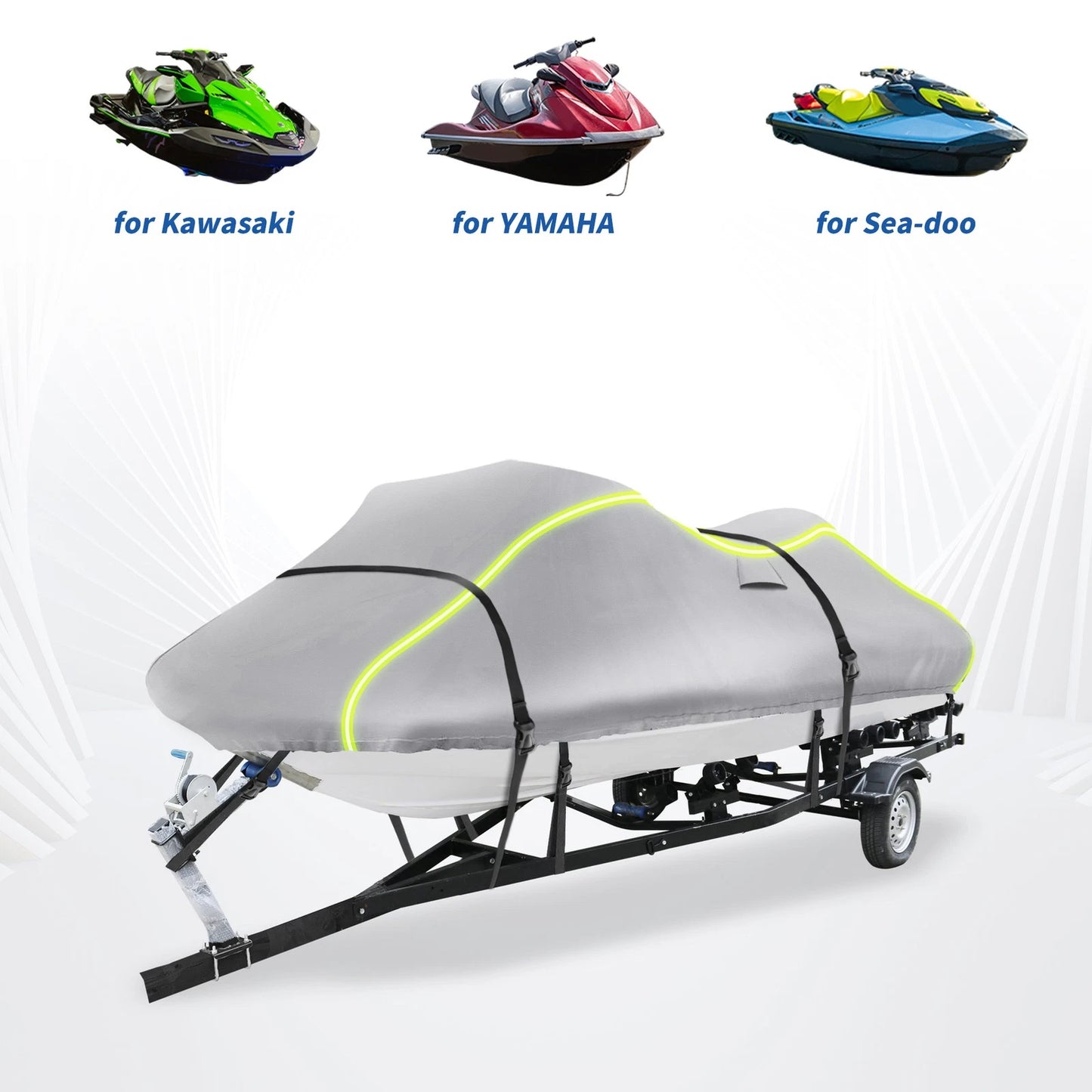 PWC Cover for Yamaha Jet Ski (96"-102") Waterproof