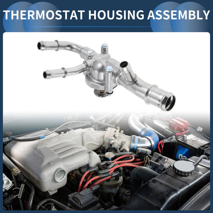 Engine Coolant Thermostat Housing Assembly for Chevrolet Impala V6 2014–2019