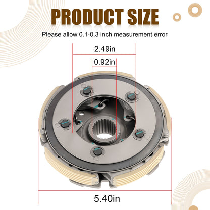 Wet Clutch Centrifugal Carrier Assembly for Honda Fourtrax 300 (1988–2000)