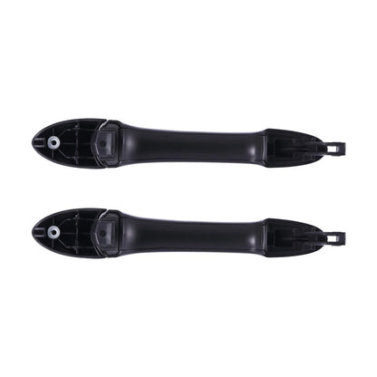 2pc Outer Door Handle Set Black for Hyundai Sonata (2010–2014)