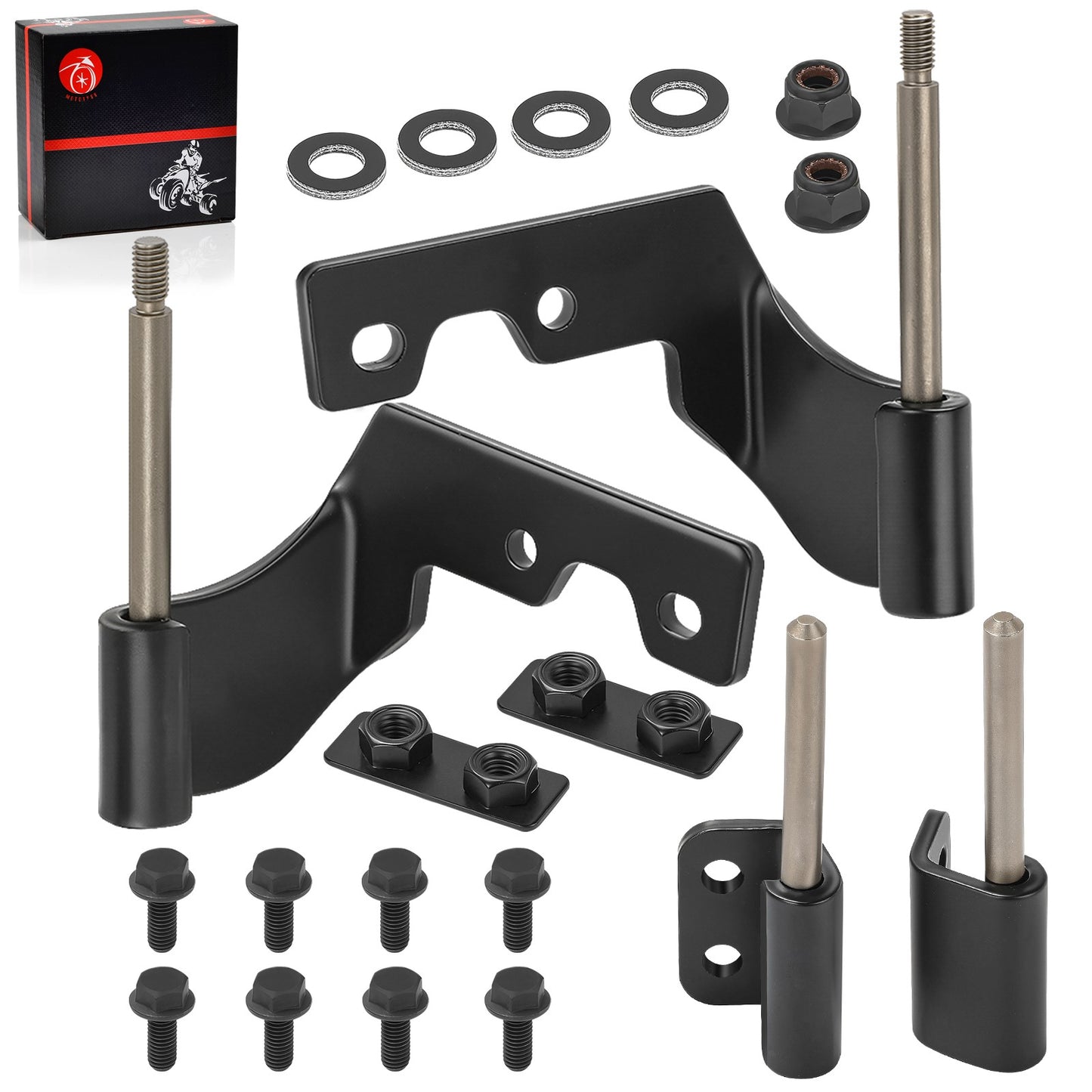 Half Door Hinge Hardware for Polaris Ranger Crew XP 1000 (2019–2025)