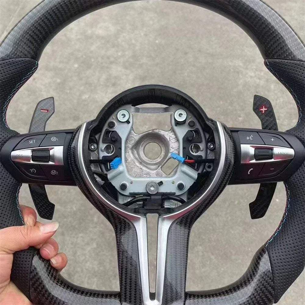 Carbon Fiber Steering Wheel Paddle Shifter for BMW 3 4 Series F30 F32 F33 F36