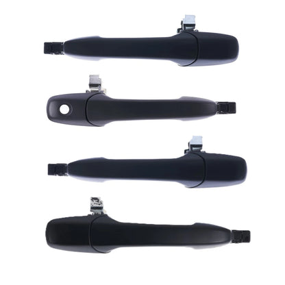 Set of 4 Outer Door Handles for Mazda3 BK (2003–2009) - Black