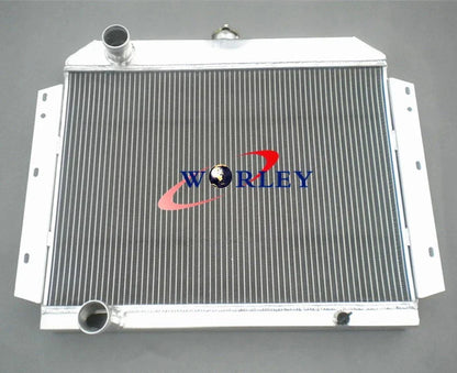 Aluminum Radiator + Fan for International Scout V8 (1966-1969)