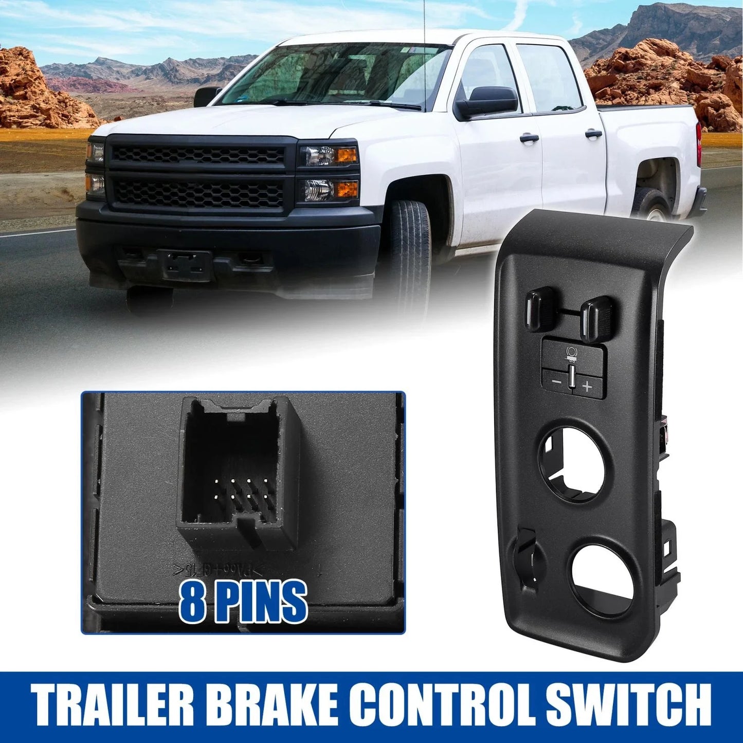 Brake Controller Switch for Chevy Silverado 1500 (2014-2018)