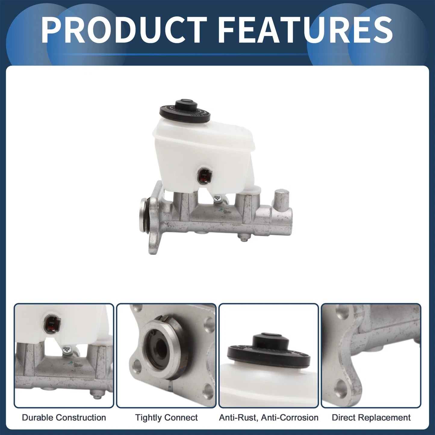 Brake Master Cylinder with Reservoir No. 4720135660 for Toyota 4Runner (1980–1995)