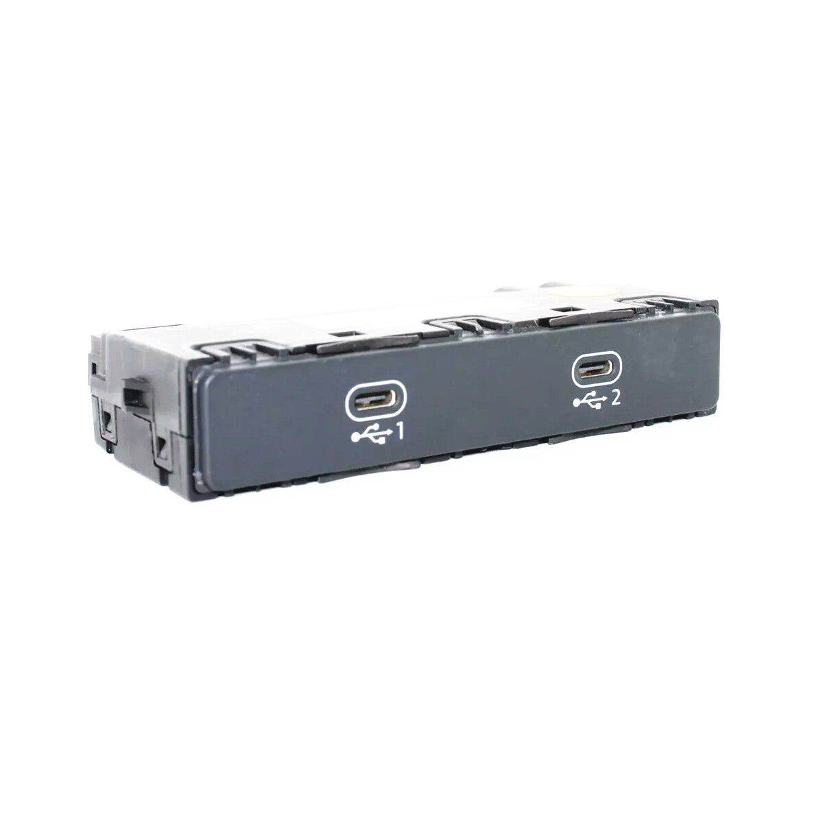 Set of 2 Type-C Double Sockets Charging Port for Audi A6 C8 S6 (2019–2024)