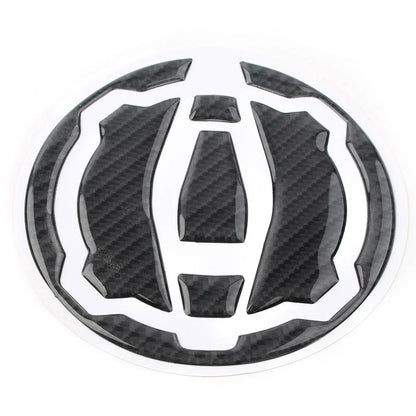 Carbon Fiber Oil Tank Gas Cap Pad Decal for NINJA 650 Z650 Z900 (2017-2020)