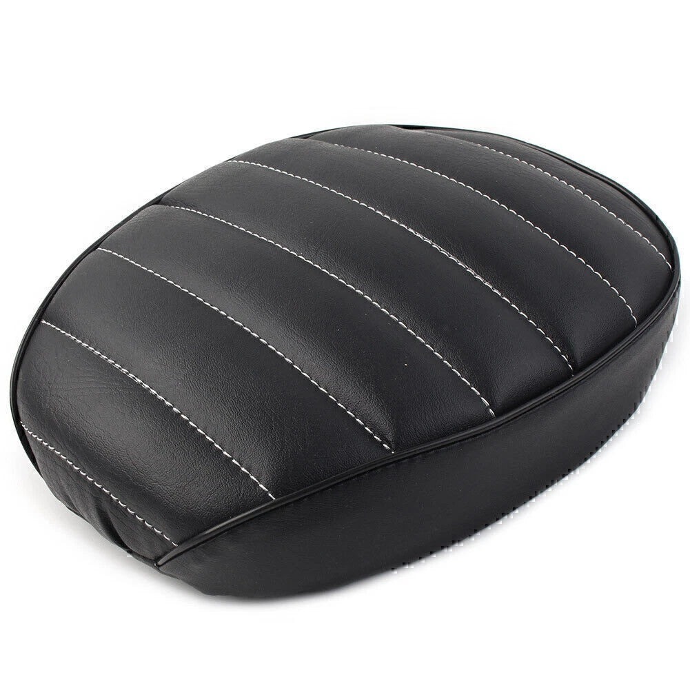 Black Rear Passenger Cushion Seat Pad for Harley X48 XL1200 Sportster (2004-2023)