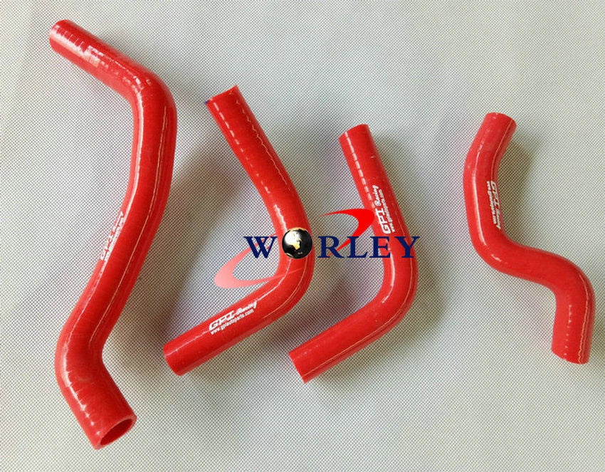 Blue Silicone Radiator Hose for Suzuki DRZ400E (2003–2007)