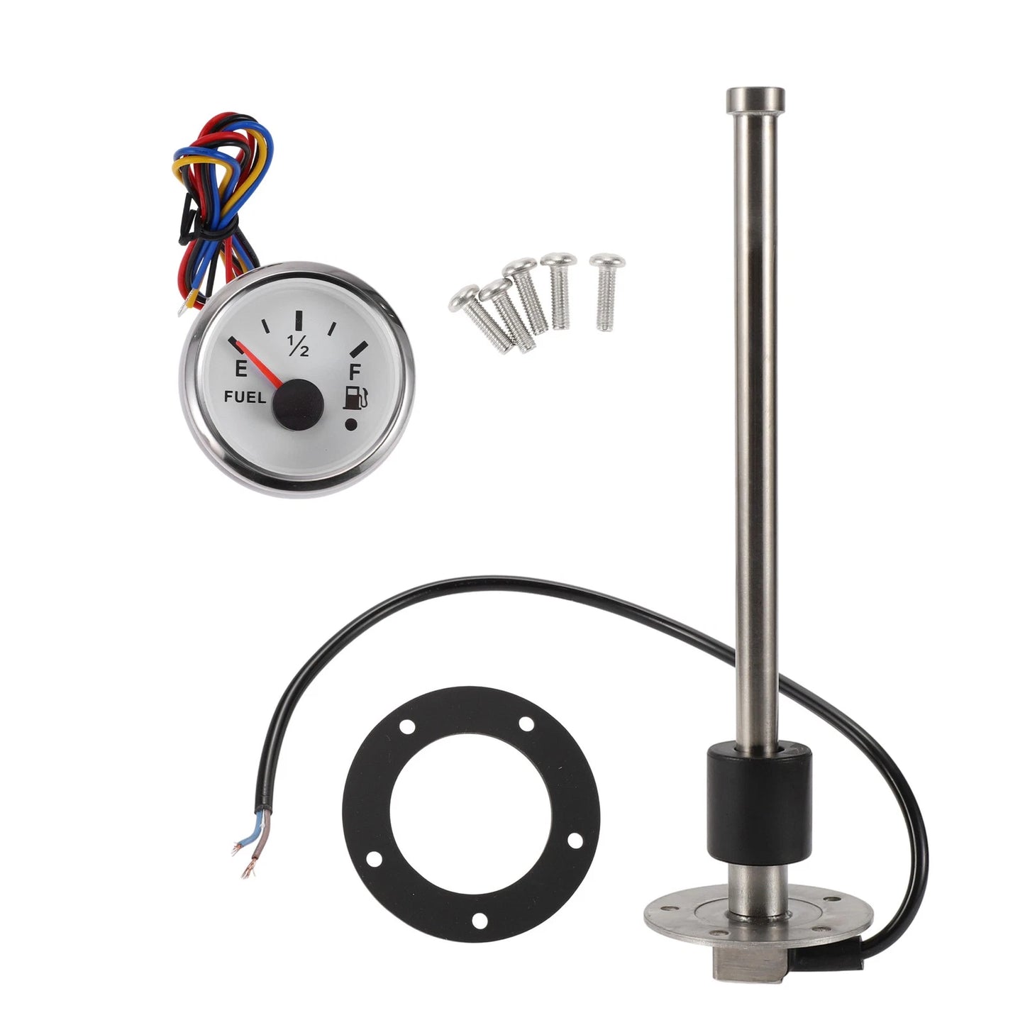 Fuel Sending Unit and Gauge Kit 240-33 Ohm for Boat Car Vehicle