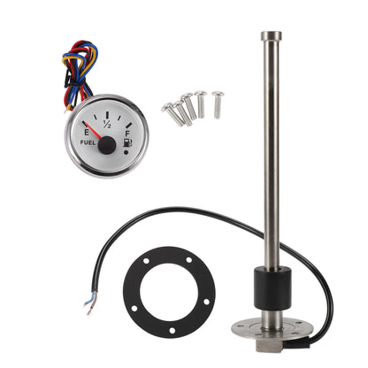 Fuel Sending Unit and Gauge Kit 240-33 Ohm for Boat Car Vehicle